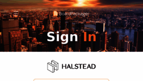 What Halstead.boardpackager.com website looked like in 2018 (5 years ago)