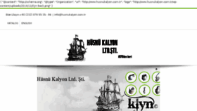 What Husnukalyon.com.tr website looked like in 2018 (5 years ago)