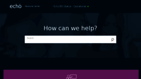 What Help.echo360.org website looked like in 2018 (5 years ago)