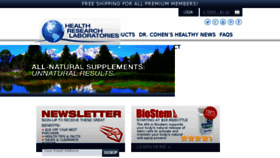 What Hrlsupplements.com website looked like in 2018 (5 years ago)