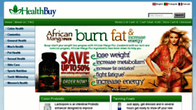 What Healthbuy.com website looked like in 2018 (5 years ago)