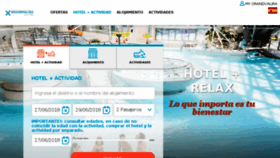 What Hoteles.grandvalira.com website looked like in 2018 (5 years ago)