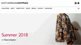 What Hovman.de website looked like in 2018 (5 years ago)