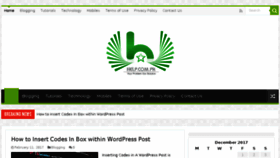 What Help.com.pk website looked like in 2018 (5 years ago)