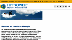 What Hypnowell.ch website looked like in 2018 (5 years ago)