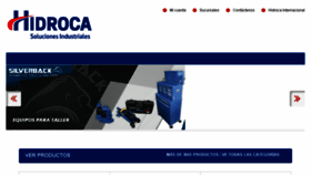 What Hidroca.com.pa website looked like in 2018 (5 years ago)