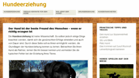 What Hundeerziehung-jetzt.de website looked like in 2018 (5 years ago)