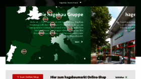 What Hagebau.com website looked like in 2018 (6 years ago)