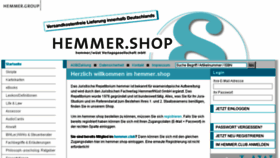What Hemmer-shop.de website looked like in 2018 (5 years ago)