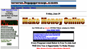 What Hgggroup.com website looked like in 2018 (5 years ago)