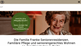 What Hpw-senioren.de website looked like in 2018 (5 years ago)