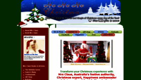 What Hohohochristmas.com website looked like in 2018 (5 years ago)