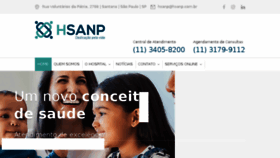 What Hsanpaolo.com.br website looked like in 2018 (5 years ago)