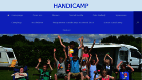 What Handicamp.nl website looked like in 2018 (5 years ago)