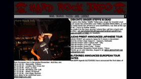 What Hardrockinfo.com website looked like in 2018 (5 years ago)