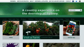What Hawkesburyharvest.com.au website looked like in 2018 (5 years ago)