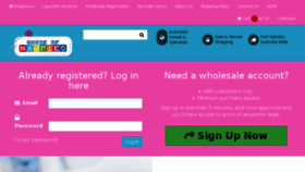 What Houseofnappies.com.au website looked like in 2018 (5 years ago)