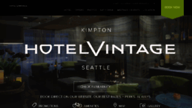 What Hotelvintagepark.com website looked like in 2018 (5 years ago)