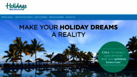 What Holidaysbywyndham.com.au website looked like in 2018 (5 years ago)