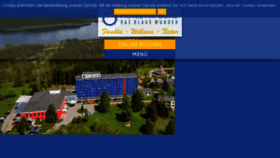 What Hotel-blaues-wunder.de website looked like in 2018 (5 years ago)