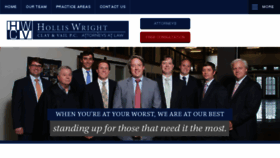 What Hollis-wright.com website looked like in 2018 (5 years ago)