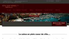 What Hotel-stferreol.com website looked like in 2018 (5 years ago)