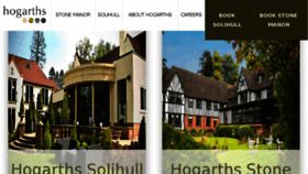 What Hogarths.co.uk website looked like in 2018 (5 years ago)