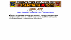 What Heraldicclipart.com website looked like in 2018 (5 years ago)