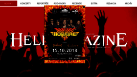 What Hellmagazine.eu website looked like in 2018 (5 years ago)