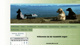What Hundehilfe-ungarn.ch website looked like in 2018 (5 years ago)