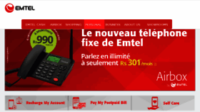 What Hrms.emtel.com website looked like in 2018 (5 years ago)