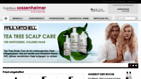 What Hairshop-sossenheimer.de website looked like in 2018 (5 years ago)