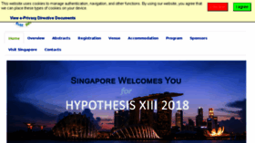 What Hypothesis.ws website looked like in 2018 (5 years ago)