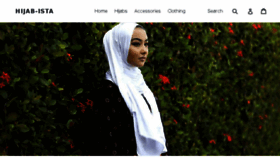 What Hijab-ista.com website looked like in 2018 (5 years ago)