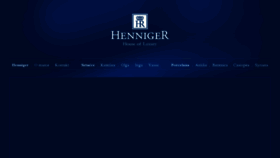 What Henniger.pl website looked like in 2018 (5 years ago)