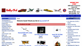 What Hobbyclub.com website looked like in 2018 (5 years ago)