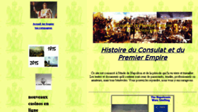 What Histoire-empire.org website looked like in 2018 (5 years ago)