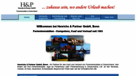 What Hp-ferienimmobilien.de website looked like in 2018 (5 years ago)