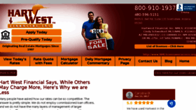 What Hartwest.com website looked like in 2018 (5 years ago)