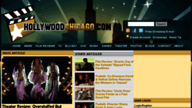 What Hollywoodchicago.com website looked like in 2018 (5 years ago)