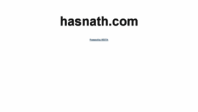What Hasnath.com website looked like in 2018 (5 years ago)
