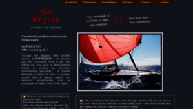 What Hai-requin.com website looked like in 2018 (5 years ago)