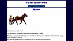 What Harnessdriver.com website looked like in 2018 (5 years ago)
