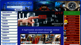 What Hotelellato.hu website looked like in 2018 (5 years ago)