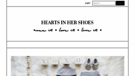 What Heartsinhershoes.co.za website looked like in 2018 (5 years ago)