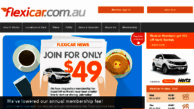 What Hertz247.com.au website looked like in 2018 (5 years ago)