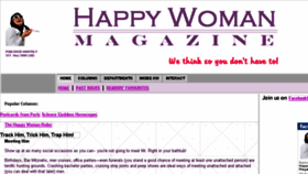 What Happywomanmagazine.com website looked like in 2018 (5 years ago)
