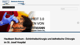What Hautteam.de website looked like in 2018 (5 years ago)
