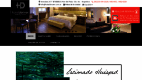 What Hoteldenver.com.ar website looked like in 2018 (5 years ago)