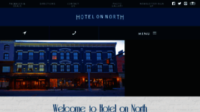 What Hotelonnorth.com website looked like in 2018 (5 years ago)